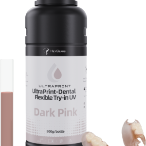 HeyGears UltraPrint-Dental Flexible Try-in UV - Dark Pink
