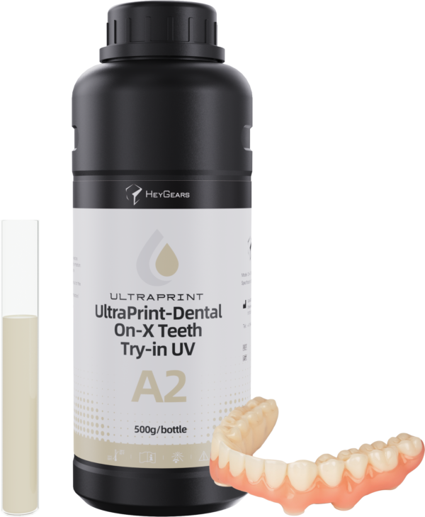 HeyGears UltraPrint-Dental On-X Teeth Try-in UV – A2
