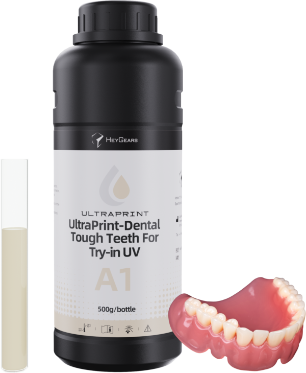 HeyGears UltraPrint-Dental Tough Teeth For Try-in UV