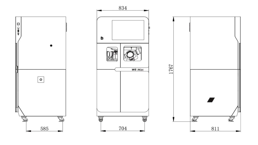 W5 Max Dimensions