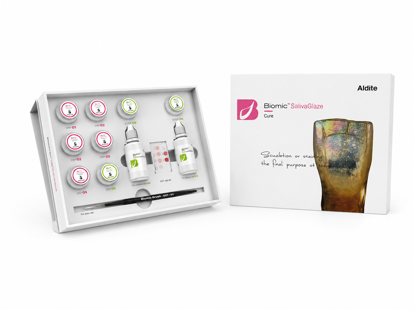 Biomic Stain & Glaze Gum Kit